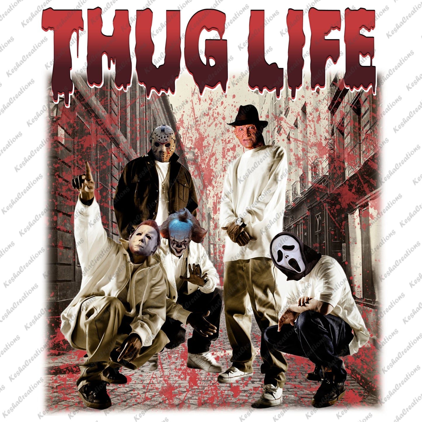 Thug Life Collection: 5 | Top Picks | DTF Transfers