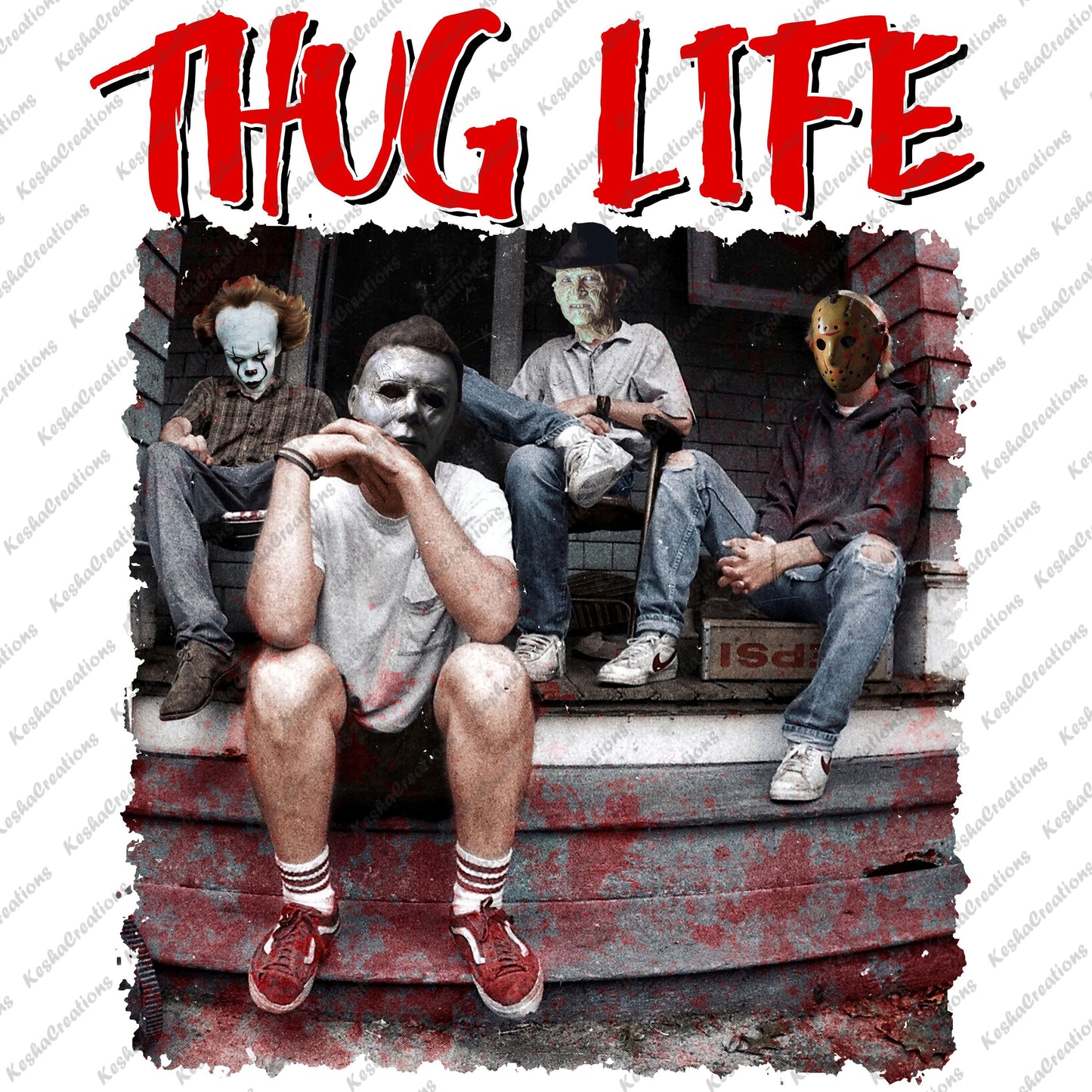Thug Life Collection: 5 | Top Picks | DTF Transfers